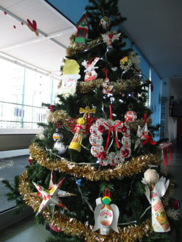 A nossa Árvore de Natal ecológica